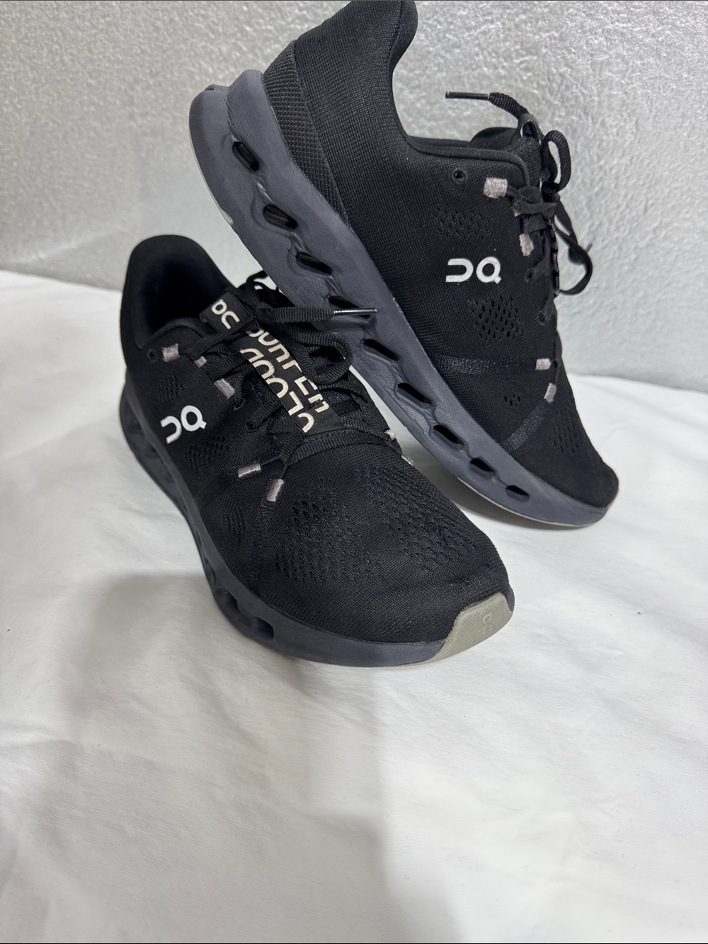 On Running Women's Black Sneakers - Picture 7 of 9